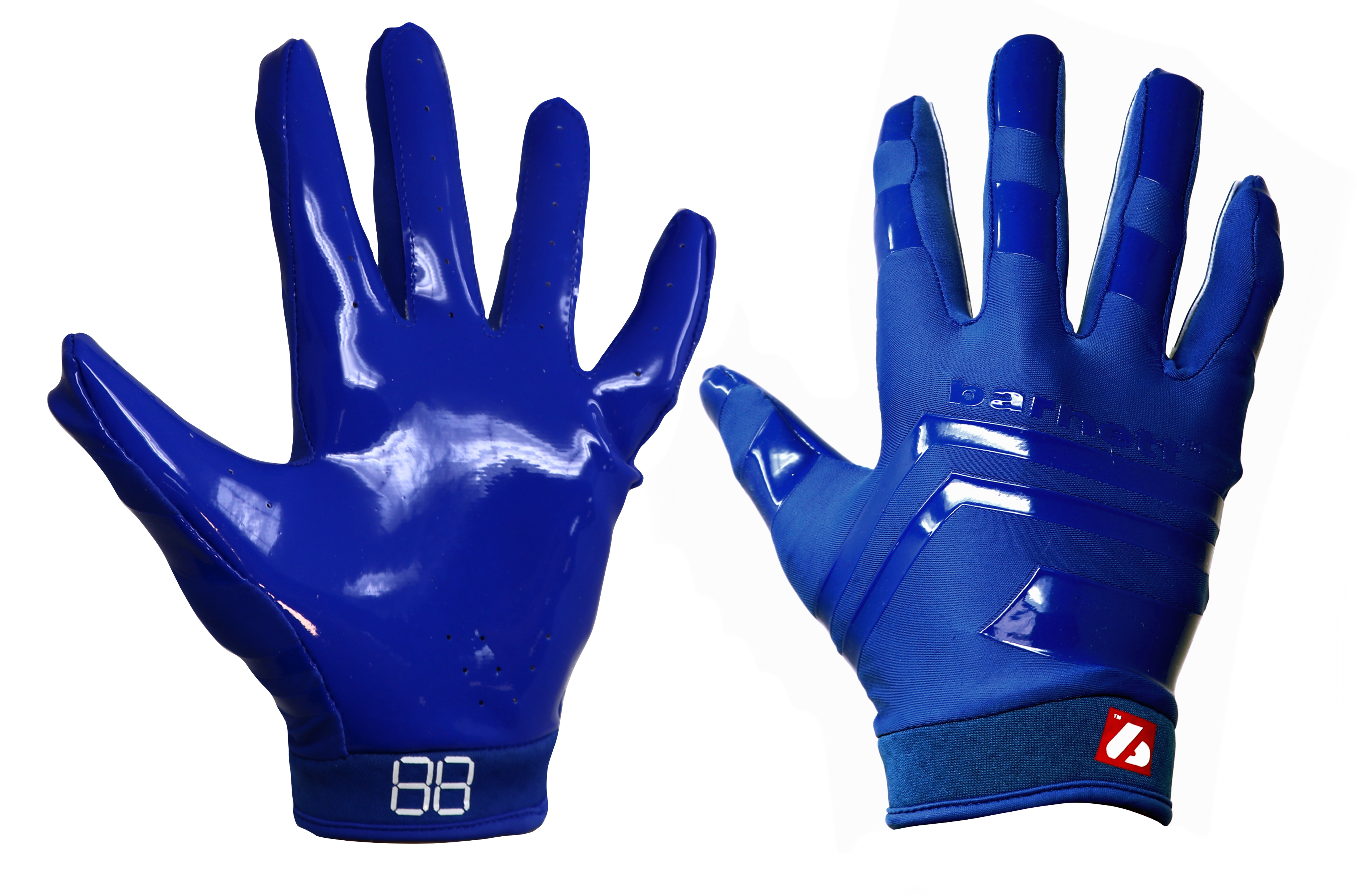 Blue 2025 lineman gloves