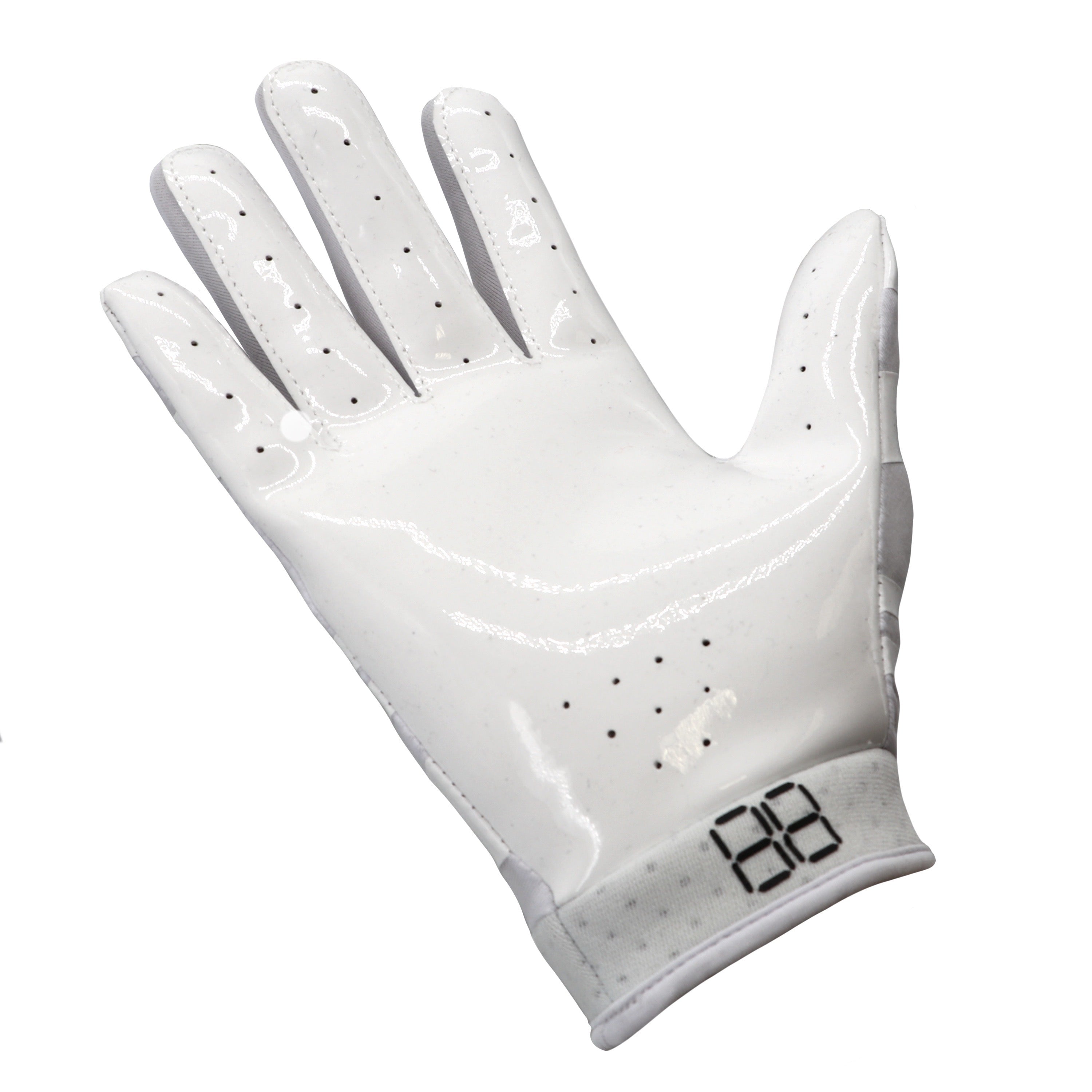 White on sale football gloves