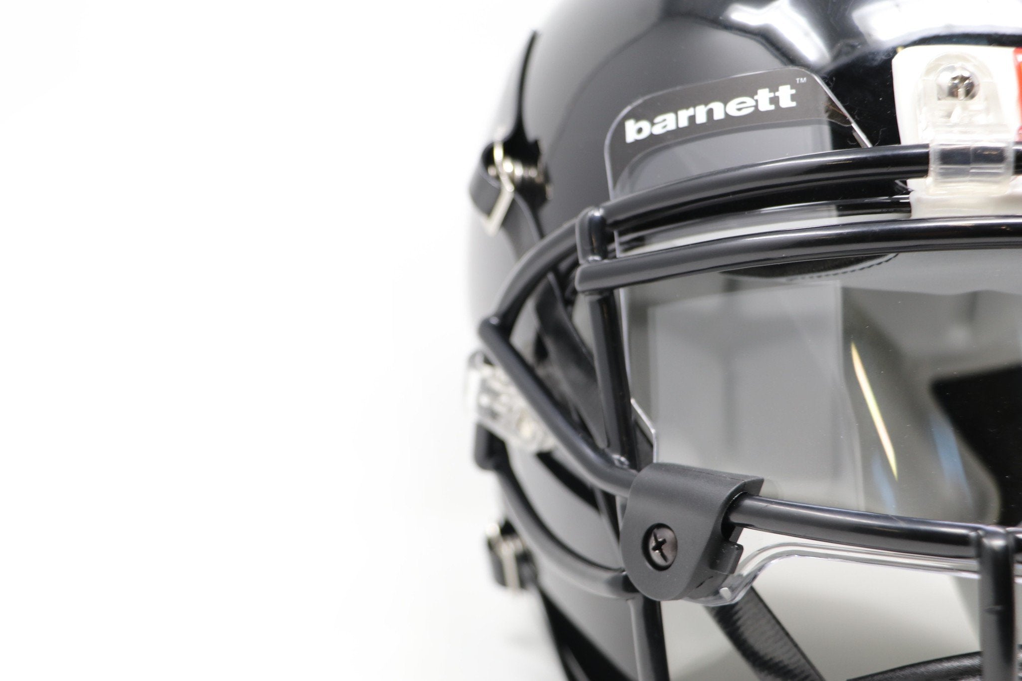 Clear visor football sales helmet